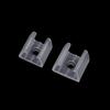 20Pcs 10/12/14/17/20Mm Led Strip Fix Clips Connector For Fixing 2835 Neon Light 220V Cob Plastic Buckle Flexible Accessories