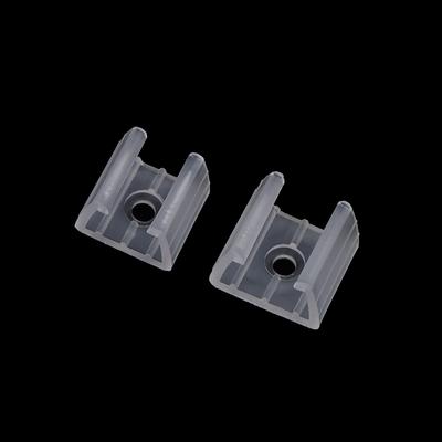 20 шт. 10/12/14/17/20 мм светодиодные ленты, зажимы для фиксации разъема для крепления 2835 неонового света 220 В, початок, пластиковая пряжка, гибкие аксессуары