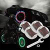 Liberator Plus Car Wheel Lights 4pcs Solar Energy Motorcycle Bike Tire Valve Cap LED Strobe Flash Light Lamp