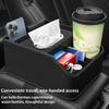 Solid Car Armrest Organizer Center Console Armrest Box Car Armrest Tissue Box Organizer For Water Bottle Cell Phone Cards