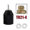 TR21-4 Thread CO2 Refill Needle Reusable Compressed Air Filling Adapter  Inflatable Accessories