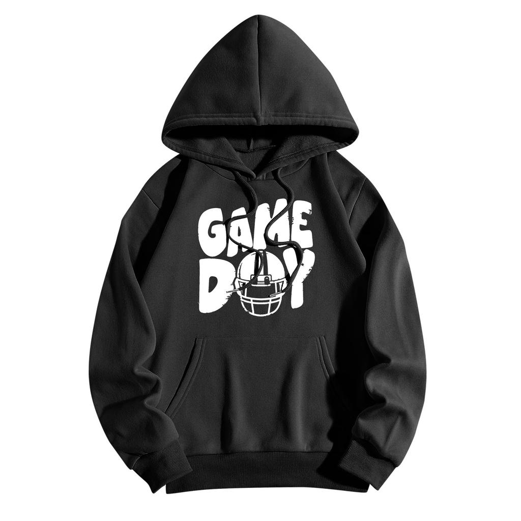 Sweatshirts For Teen Girls Long Sleeve Letter Print Casual Graphic Hoodies Drawstring Pullover Cute Oversized Hoodie