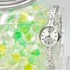 Б/у [Новая батарейка] SEIKO Seiko женские часы серебристые 1400-0270 970027