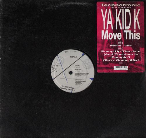 12-дюймовая пластинка TECHNOTRONIC, YA KID K - Move This Y19765 SBK Records 1992 US Rap & Hip-Hop/R&B Б/у