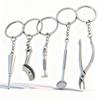 Mini Dental Tools Teeth Keychain Simulation Tooth Key Holder Clinic Promotion Gift