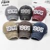 Vintage Men Letter Embroidery Baseball Cap Spring Summern Women Cap