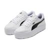 Puma Karmen Leather White Black Women Sneakers 384615-02