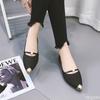 Fashion Women's New Flat Casual Comfortable Pointed Shoes Fashion Low Heeled Elegant Shoes Outdoor Ladies Flats Zapatos Mujer 2025