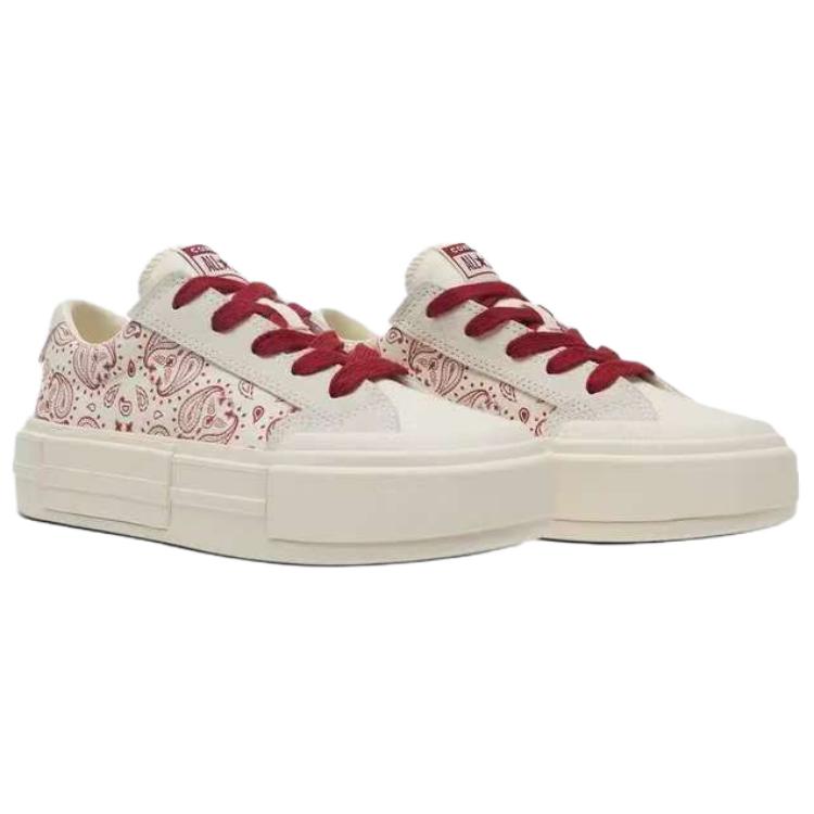 Converse All Star Цветок кешью Повседневные Удобные Универсальные Низкие Кеды Унисекс Белые A15753C