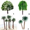 Моделирование кокосовых пальм Современный парк Миниатюрный Сказочный сад Миниатюры Ландшафтные аксессуары Игрушки для кукольного дома