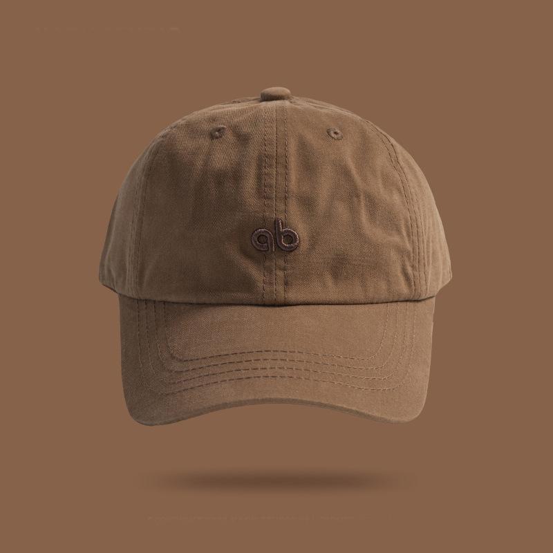 Бейсболка с вышивкой букв для женщин, открывающая лицо  Широкополая защита от солнца для мальчиков  Бейсболки  Для пар