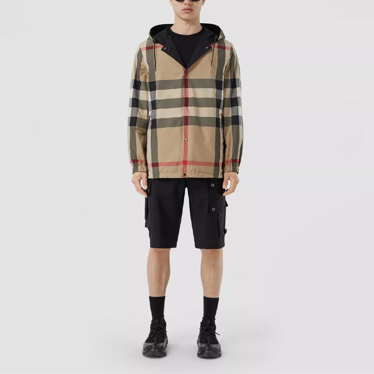 Burberry Куртка весенняя мужская бежевая 80434031