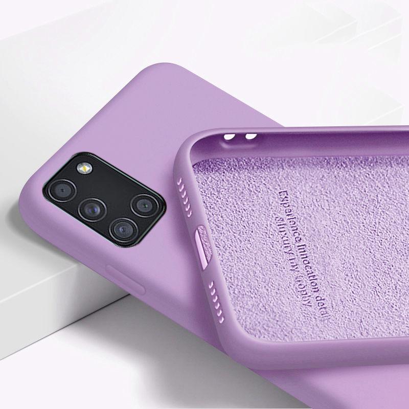 Жидкий силиконовый чехол для Samsung Galaxy A51 A71 A50 A53 A13 M31 M31S M51 M21 A12 A21S A32 A22 S21 S20 FE S22 Note 20 Ultra 10 S8 S9 S10 Plus.