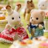 Sylvanian Families Doll Friends ST Mark Сертификация Возраст Игрушка Кукольный домик Sylvanian Families EPOCH [Юбилей -Flare & Theo-] C-76 3+