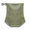 Корректирующее белье для женщин с высокой талией, бесшовное утягивающее нижнее белье, кружевные утягивающие трусы-корсеты