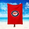 1pc Comfortable Home Print Throw Blanket, Football Club Blanket For Bed and Sofa Use, Special Present For Family