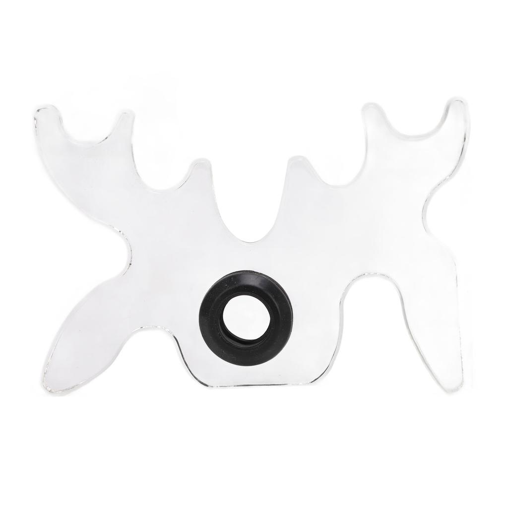 Прозрачная головка мостика для бильярда Акриловая головка мостика для бильярдного кия Аксессуары для бильярдного стола