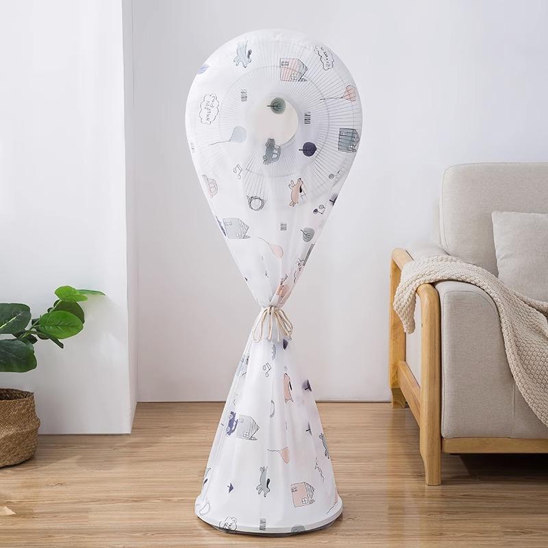1/2PC Portable All-inclusive Electric Fan Dust Cover Waterproof Dustproof Washable Universal for Household Floor Vertical Fan