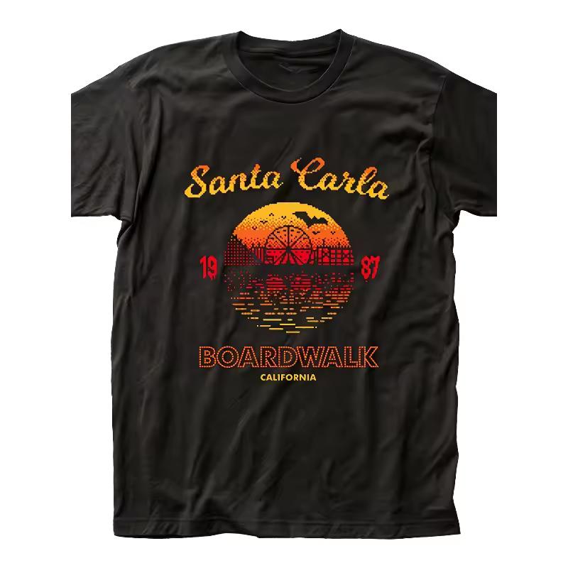 Lost Boys "Saint Cara 1987 Retro T shirt Men's T shirt Summer New Retro Unisex Casual Fashion Y2K T shirt