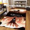 Attack On Titan Rug Children's Play Crawling Floor Mat Living Room Bedroom Home Decor Rug Kitchen Bathroom Anti-slip Mat