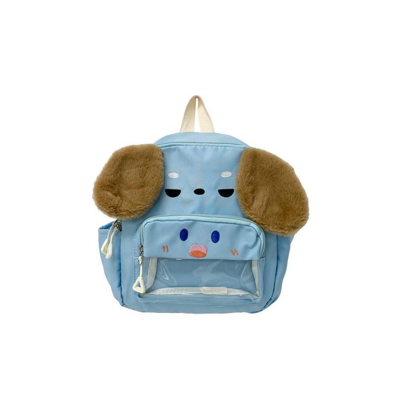 Cartoon Kids Dog Backpack Large Capacity Schoolbag Storage Book Bag Cute Gift
