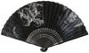 Asahioh Folding Fan Dragon Black 136001
