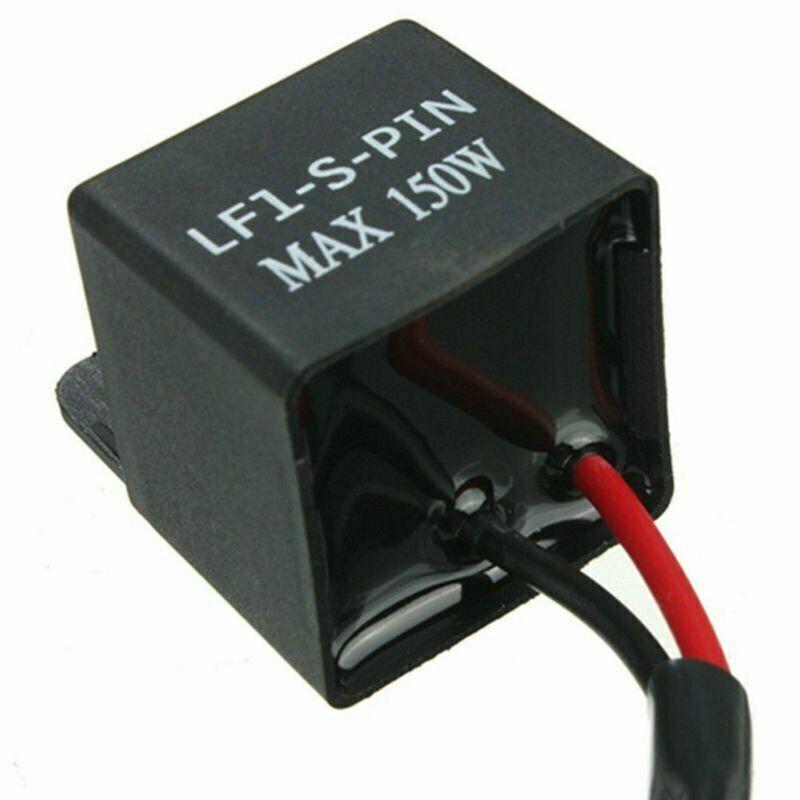 2-контактное электронное светодиодное реле мигалки FIX лампы указателя поворота мотоцикла Hyper Flash