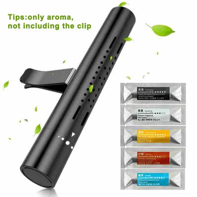 5 шт. автомобильный освежитель воздуха, очиститель, твердый парфюмерный диффузор, сменные сердечники