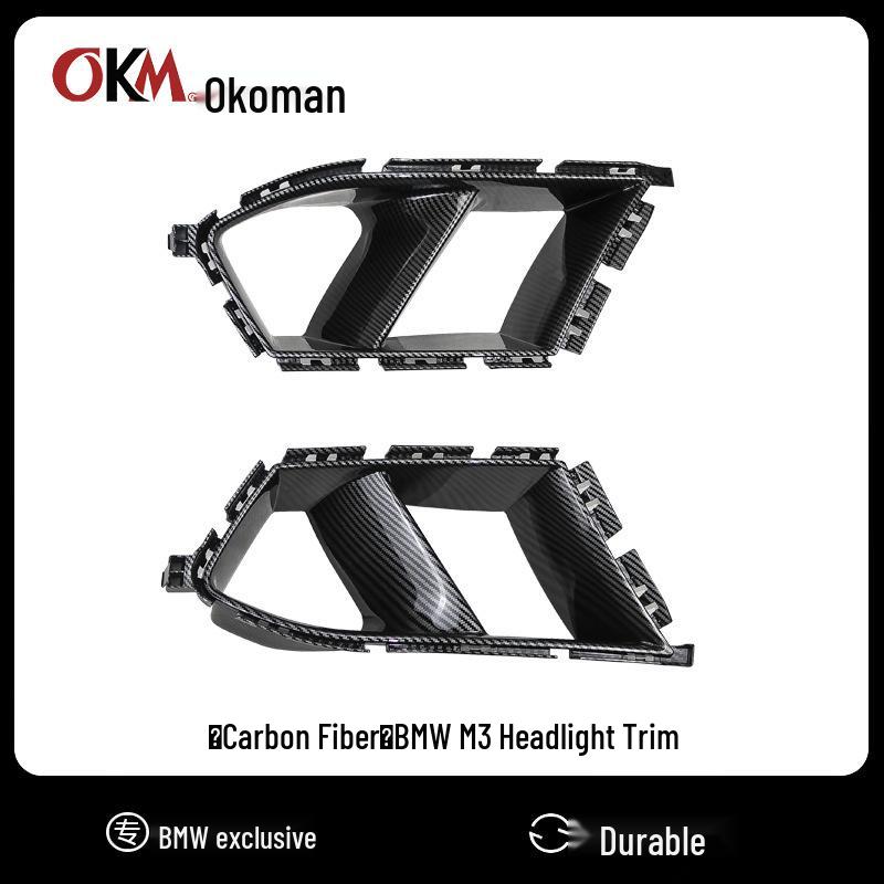 BMW M3/M4 G80 G82 Front Bumper Air Intake Fog Light Frame Vent Decoration