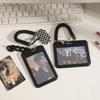 Черный держатель удостоверения личности с дисплеем Polaroid - Подвеска для студенческого рюкзака с защитой от потери