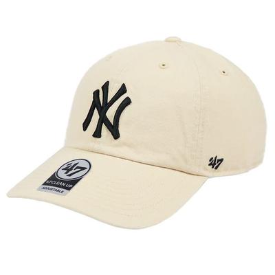 Бренд 47 Yankees Clean Up NY Нью-Йорк Один размер Кепка '47, Логотип, Мужская/Женская, MLB, Yankees, Натуральный,