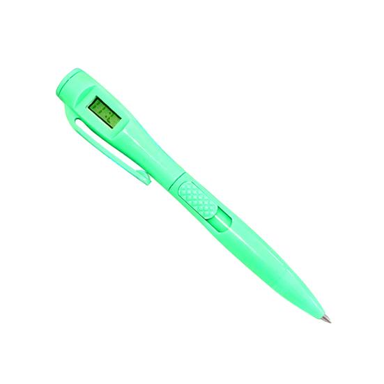 Ougeya Digital Watch Pen Легкий дизайн с зажимом Пластиковая электронная ручка для цифровых часов для письма