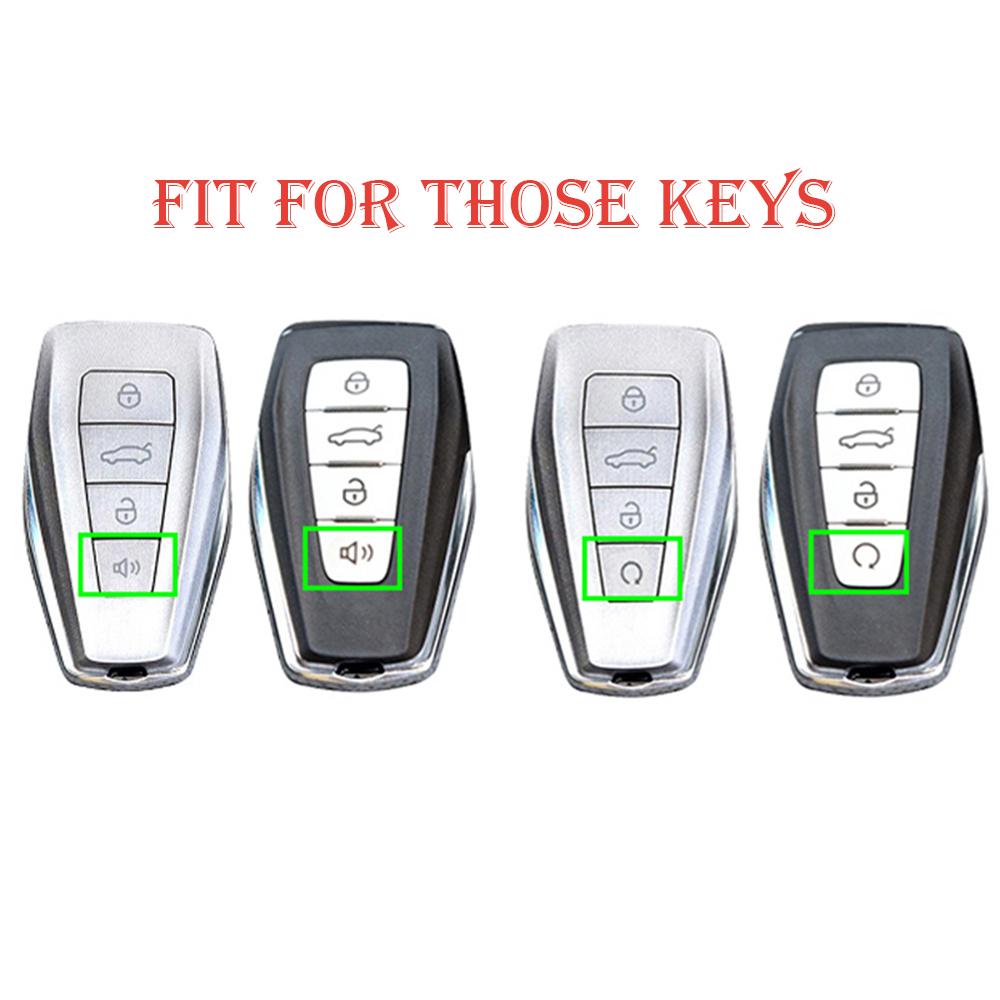 ТПУ Чехол-держатель для ключей для Geely Coolray EMGRAND GL GS Icon Vision X6 GX7 PHEVePro Higher BO YUE BO RUI 2019 2020 2021 2022