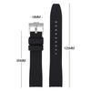 Для ремешка для часов бренда Omega Swatch Co Силиконовый Planet System Изогнутый силикон Для ремешка для часов Rolex Water Ghost 18 мм 19 мм 20 мм 21 мм 22 мм