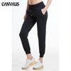Women Stretch Fabrics Loose Fit Sport Active Skinny Leggings with Two Side Pockets Camo Ankle-Length Pants High Waist Strap Slacks Yoga Pants