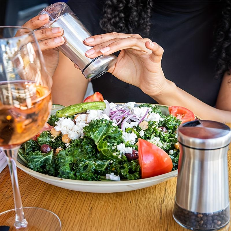 2 шт. кухонные принадлежности, бутылка из нержавеющей стали, банка для приправ, банка для приправ, бутылка для перца, стеклянная бутылка для барбекю, бутылка для приправ, банка для посыпания тмином