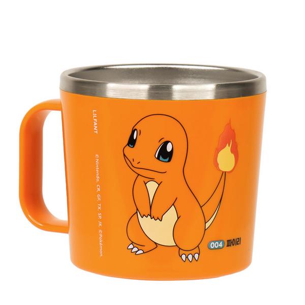 Чашка для посудомоечной машины Lilpang Pokemon, нержавеющая сталь, L, 1 шт, Чармандер