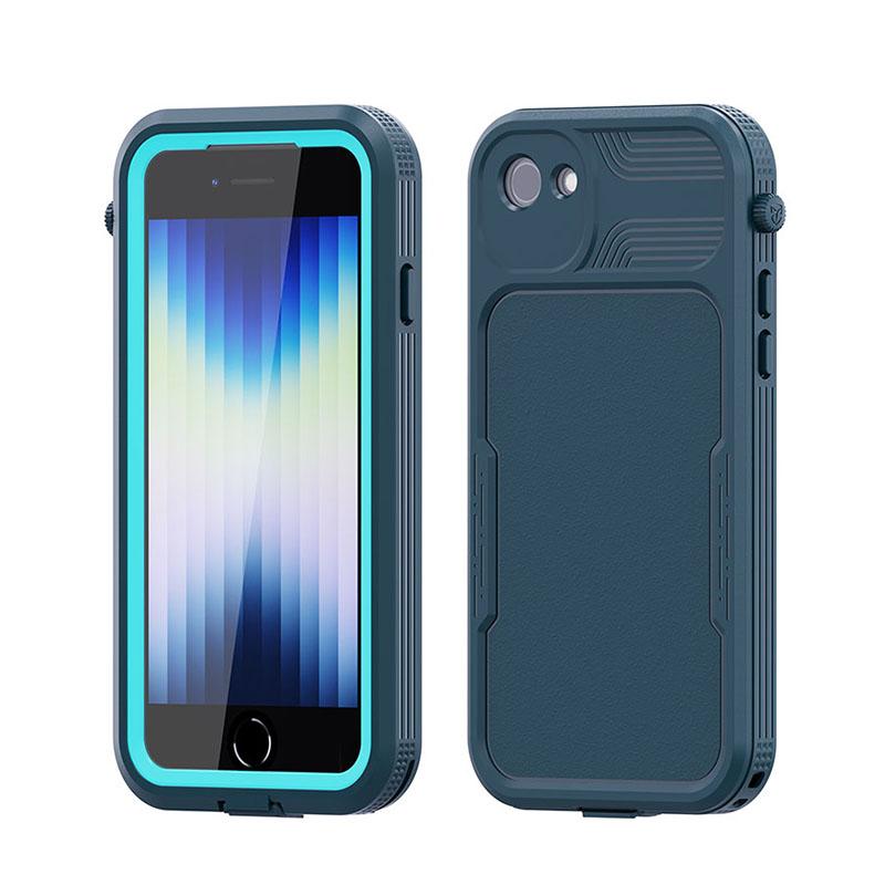 Водонепроницаемый чехол IP68 для iPhone SE3 2020 SE2 7 8 Ударопрочный Защитный чехол от падений Для дайвинга Плавание активный отдых Магнитный чехол для зарядки