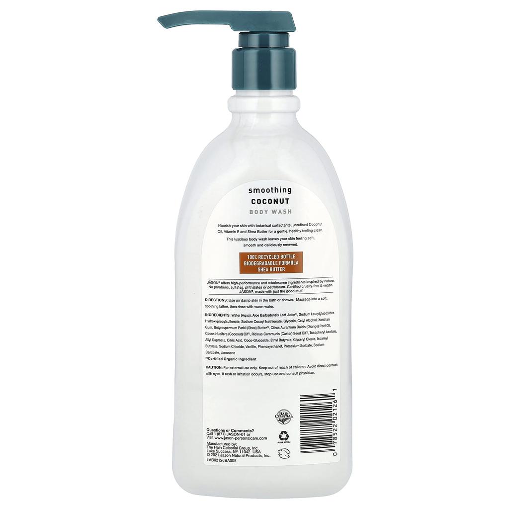 Smoothing Body Wash, Coconut, 887Ml(30Fl Oz)