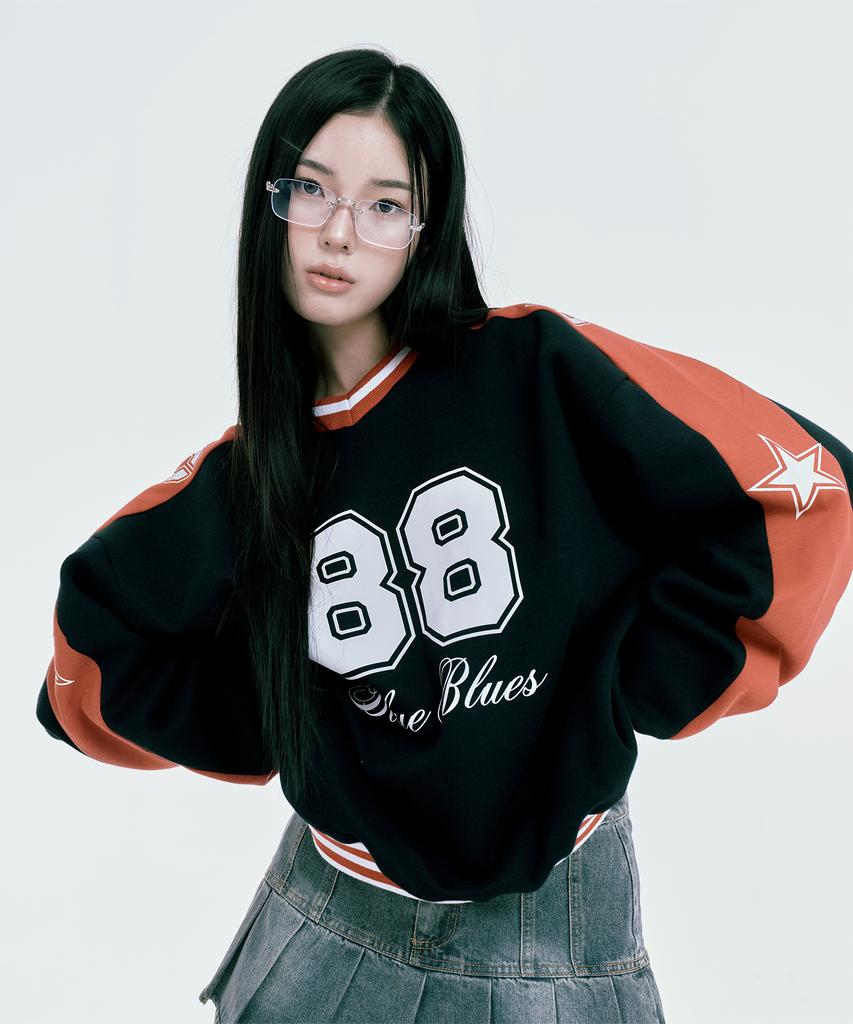 BORN CHAMPS 88 Звездный свитшот B24Ft08Na