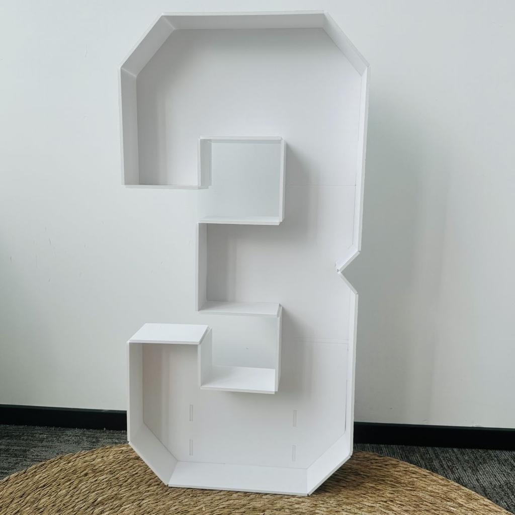 1 шт. 73 см DIY Каркас для воздушных шаров Цифры, Цифры из пенокартона для украшения вечеринки на 1-й 18-й 21-й день рождения, Набор для самостоятельной сборки Новейший вставной дизайн ЛЕГКАЯ сборка