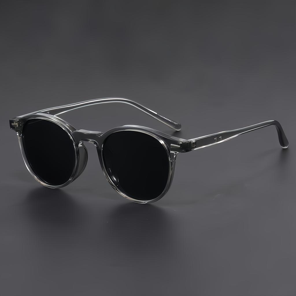 Retro Ultra-Light Fashion Glasses Perfect for Parties, Running, Travel Durable Round Structure Street Photography Props