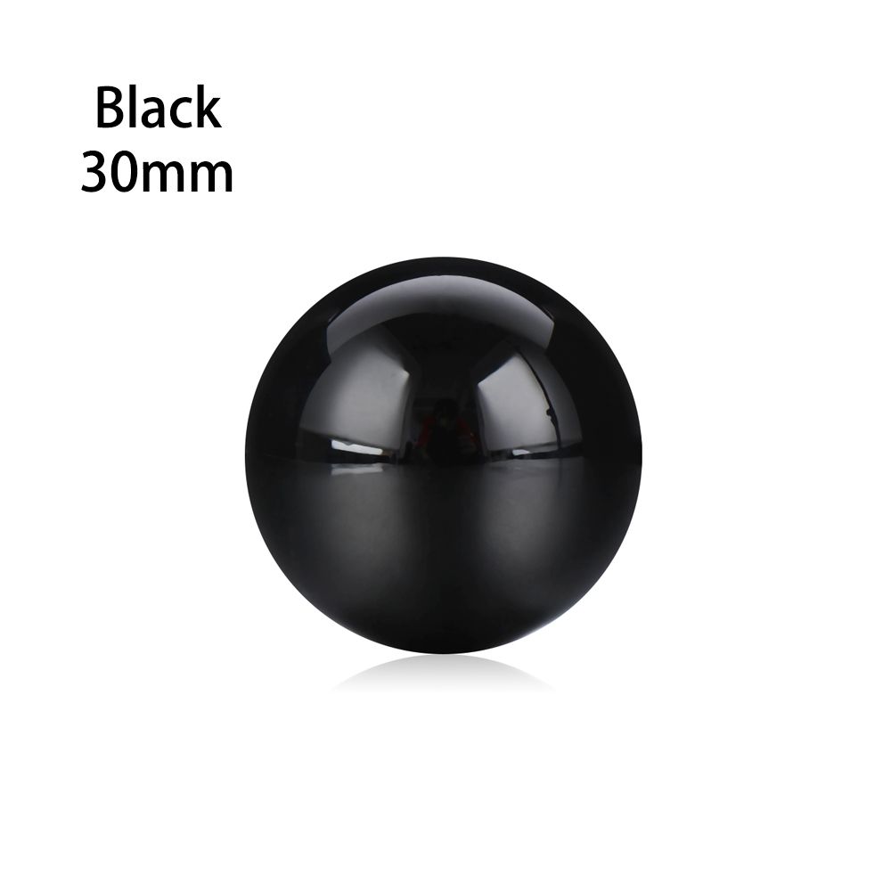 30 мм/40 мм/50 мм новый выплавленный рейки лечебный черный обсидиановый хрустальный шар большой сферический кварцевый камень