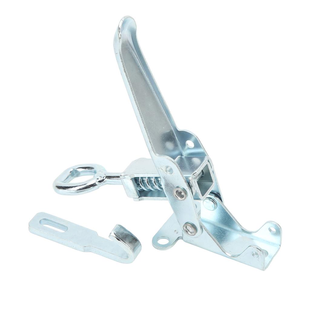 Прицепная пружинная защелка Сверхпрочная оцинкованная железная дверная ручка Пряжка Защелка Зажим-защелка для безопасности для автодома, кемпера, каравана