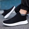 Couple Shoes Men's Shoes Breathable Mesh Sports Casual Shoes Elastic Socks Foot Cover Running Shoes Women's Shoes