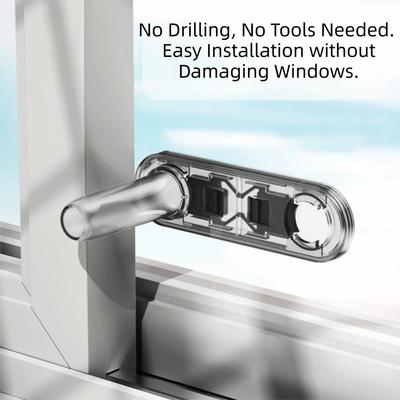 Anti-Opening Window Safety Lock No Tools Required Sliding Door Stopper Child Safety Lock For Kids