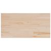 VidaXL Dessus de table 4pcs 100x50x2,5cm rectangulaire bois pin massif, dessus de table en bois, dessus de table à manger, 847436