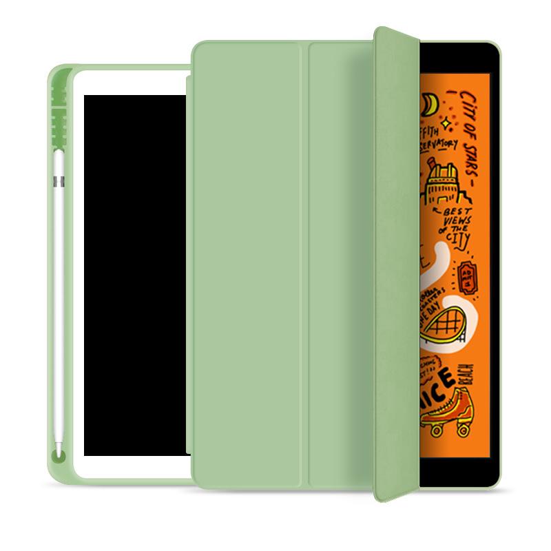 For iPad 9.7 Air 1 Air 2 Smart Case for iPad 9.7 5 6 Generation with Pencil Holder Silicon Funda Cover for iPad 5 6 Th