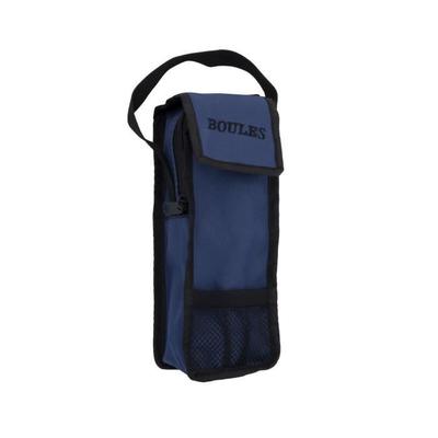 Сумка для игры в петанк триплет с мячом Верхнее отверстие Размер : 23 х 8,5 х 5 см