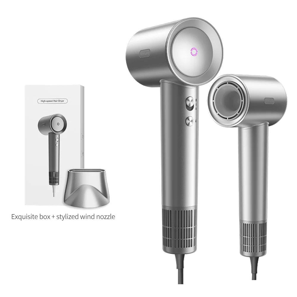 Hair Dryer High-Speed Quick Drying 1600W Air Brush Hairdryer Negative Ions Blow Dryer Professional Strong Power Dryer Salon Tool
